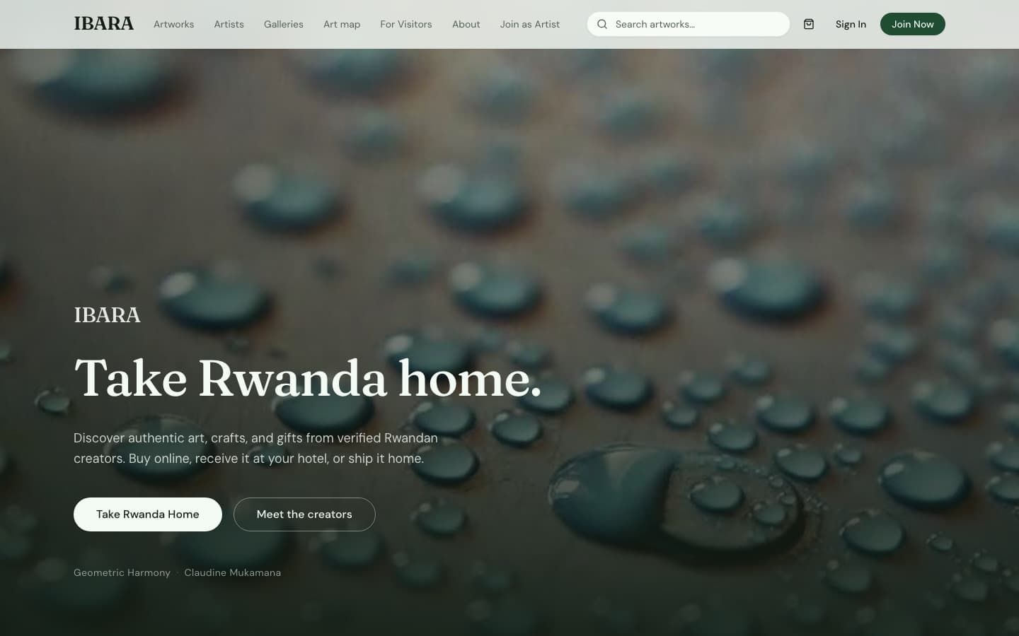Preview of Ibara — Rwanda, told through art